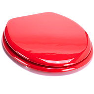 MSV WC prkénko CLEO, červené - Toilet Seat