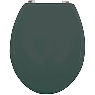 MSV WC prkénko CLEO, tmavě zelené - Toilet Seat
