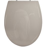 Spirella Toilet Seat Brooke, Taupe - Toilet Seat