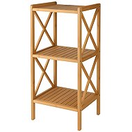 MSV Bamboo shelf Regie, 3 shelves, 85 cm - Shelving Unit