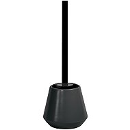 Spirella JOSHUA with ceramic container, mat black - Toilet Brush