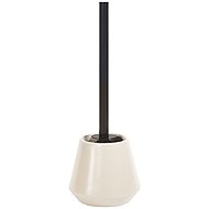 Spirella JOSHUA with ceramic container, matt white ecru - Toilet Brush