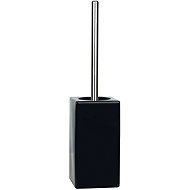 Spirella toilet brush QUADRO, with black ceramic bowl - Toilet Brush