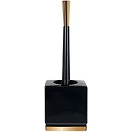 Spirella toilet brush ROMA, with black ceramic, golden base - Toilet Brush
