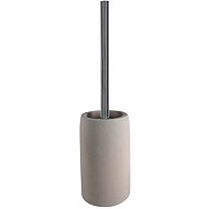 Spirella toilet brush GEMMA, with earthy grey-brown ceramic bowl - Toilet Brush