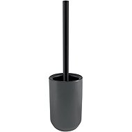 Spirella toilet brush JARO, with grey - black ceramic container - Toilet Brush