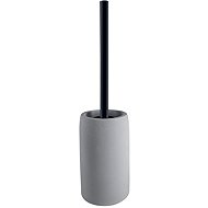 Spirella toilet brush GEMMA, with grey ceramic container - Toilet Brush