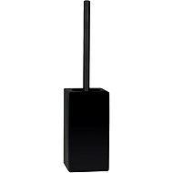 Spirella toilet brush QUADRO-MATT, with mat black, ceramic bowl and handle - Toilet Brush