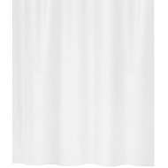 Spirella shower curtain PRIMO, white, 180 × 200 cm, polyester - Shower Curtain