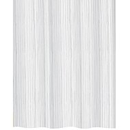 Spirella shower curtain RAYA, white, 180 × 200 cm, polyester - Shower Curtain