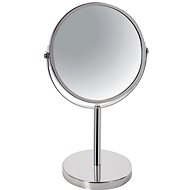 Spirella cosmetic magnifying mirror Sydney, chrome-plated steel, with stand - Makeup Mirror