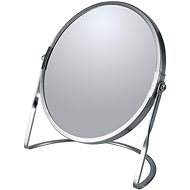 Spirella cosmetic magnifying mirror Akira, brushed stainless steel - Makeup Mirror