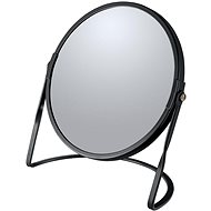 Spirella cosmetic magnifying mirror Akira, matt black, steel - Makeup Mirror
