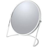 Spirella cosmetic magnifying mirror Akira, matt white, steel - Makeup Mirror