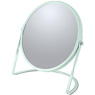 Spirella Cosmetic Magnifying Mirror Akira, matt ice green, steel - Makeup Mirror