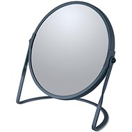 Spirella cosmetic magnifying mirror Akira, matt petrol, steel - Makeup Mirror