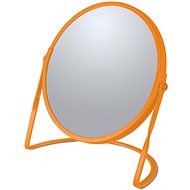 Spirella cosmetic magnifying mirror Akira, matt orange, steel - Makeup Mirror