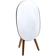 Spirella oval mirror Alesia, with three acacia wood legs - Makeup Mirror