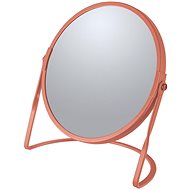 Spirella cosmetic magnifying mirror Akira, matt terracotta, steel - Makeup Mirror