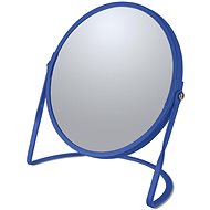 Spirella cosmetic magnifying mirror Akira, royal blue, steel - Makeup Mirror