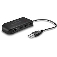 Speedlink SNAPPY EVO USB-Hub Active - 7-Port - USB 2.0 - schwarz - USB Hub