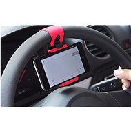 iTrade Mobile phone holder for steering wheel - RED - Phone holder