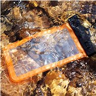 Universal waterproof case Color: Orange - Waterproof Case