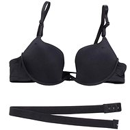 PUSH-UP SHAPING TOP Size & Color: Black: A - Bra