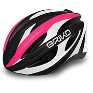 Briko Shire pink-white-black - Bike Helmet