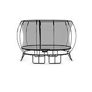 Springfree Trampoline® Medium Oval (O77) Trampoline with safety net, 240 × 340 cm - Trampoline