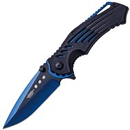 JKR Closing knife, 9 cm, ABS, blue-black - Pocket Knife