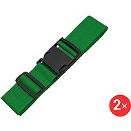 Luggage strap 2 × LB221 Dark Green - Strap on trunk