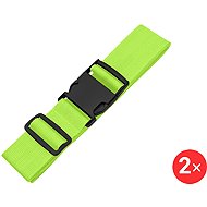 Luggage strap 2 × LB219 Bright Green - Strap on trunk
