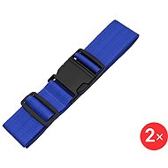 Luggage strap 2 × LB214 Dark Blue - Strap on trunk