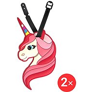 Suitcaseplus Name tag for suitcase 2 × LTD148 Unicorn - Luggage Tag