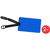 Kufryplus Name tag LTS302 2 × blue - Luggage Tag