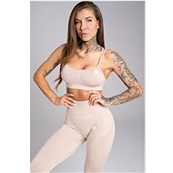 Gym Glamour Bra Seamless Beige - Bra