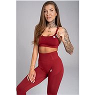 Gym Glamour Bra Seamless Bordo - Bra