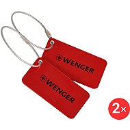 WENGER 606966 Name tags red 2 × 2 pcs - Luggage Tag