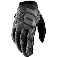 100% BRISKER USA gray, size S - Cycling Gloves