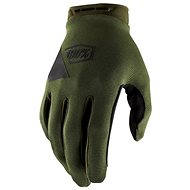 100% RIDECAMP USA green, size L - Cycling Gloves