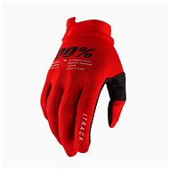 100% iTRACK USA red, size M - Cycling Gloves