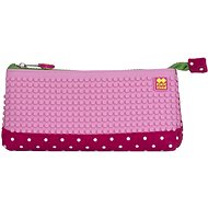 Pixie Crew large case fuchsia with white dot - School Case