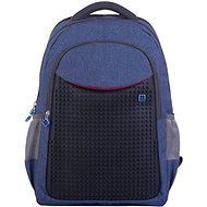Pixie Crew PXB-05 Blue/Black - School Backpack