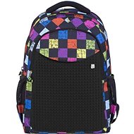 Pixie Crew PXB-06 Multicolour Black - School Backpack