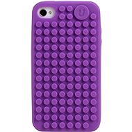 Pixel case for iPhone 4 / purple 4SL - Phone Case