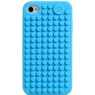 Pixel case for iPhone 4 / 4S blue - Phone Case