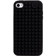 Pixel case for iPhone 4 / 4S black - Phone Case