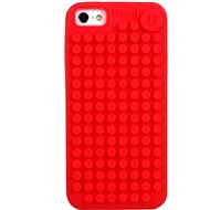 Pixel case for iPhone 5 red - Phone Case