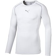 Puma TB LS Tee white S - T-Shirt